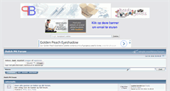 Desktop Screenshot of dutch-phforum.com